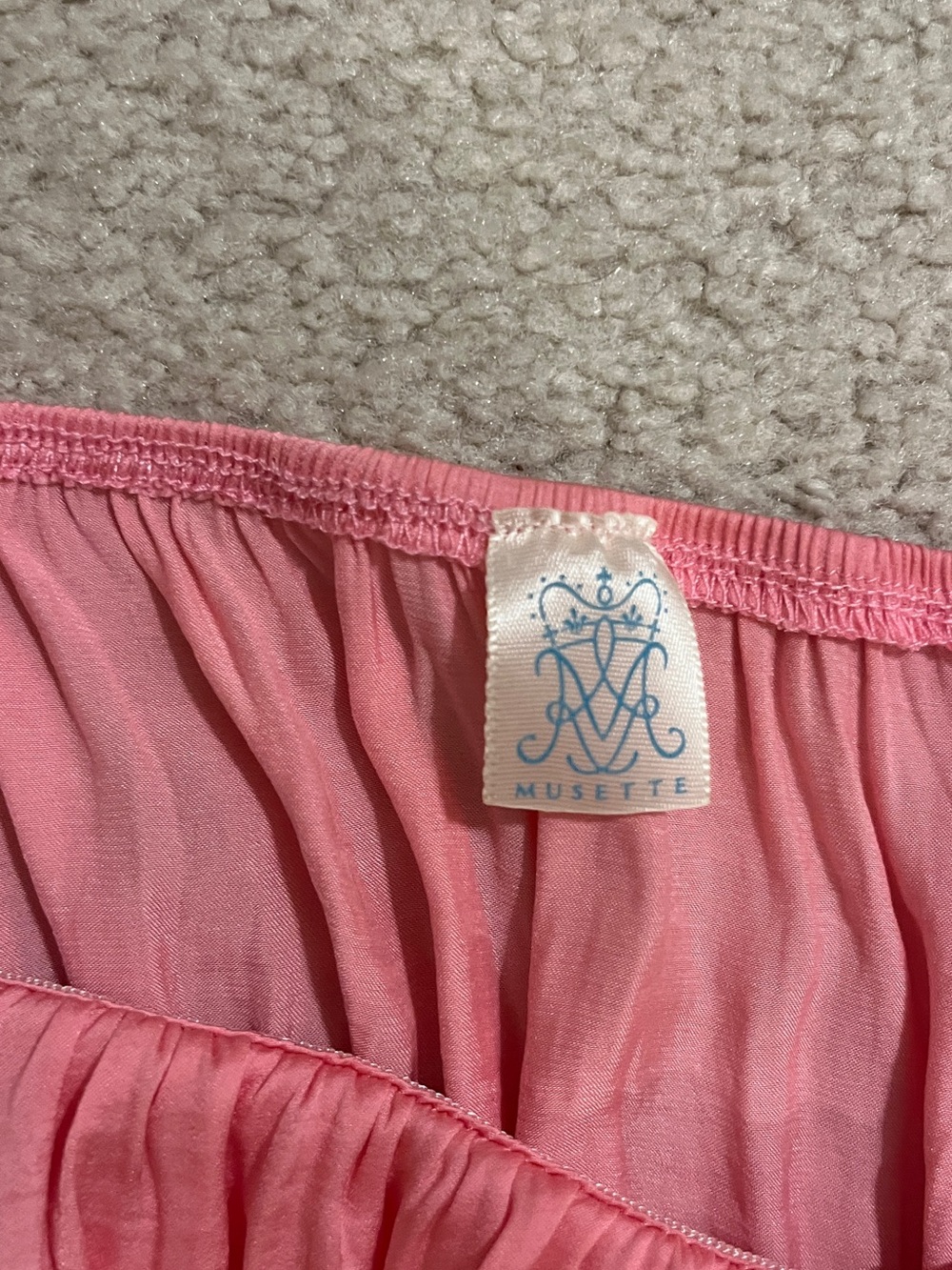 Muse Pink Women's Pleated Top
